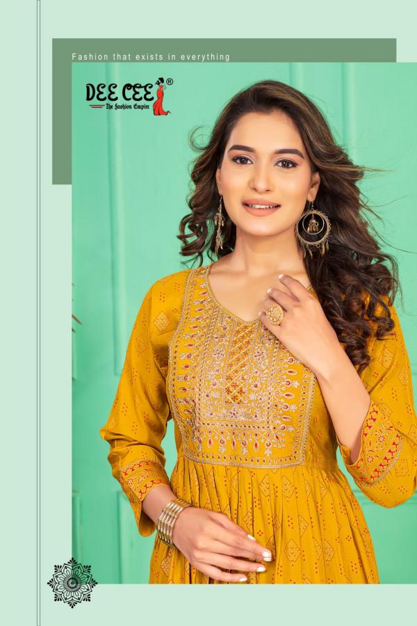 Deecee Shivaya Designer Chanderi Kurti Collection